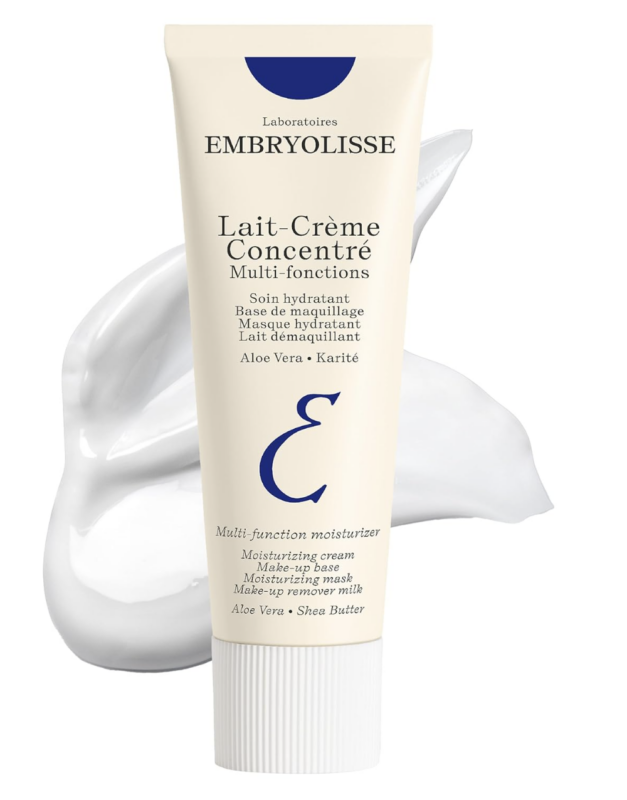 Embryolisse Lait-Crème Concentré, Multifunction Daily Moisturizer, Primer, and Makeup Remover, Suitable for All Skin Types. French Face Cream With Shea Butter & Aloe Vera